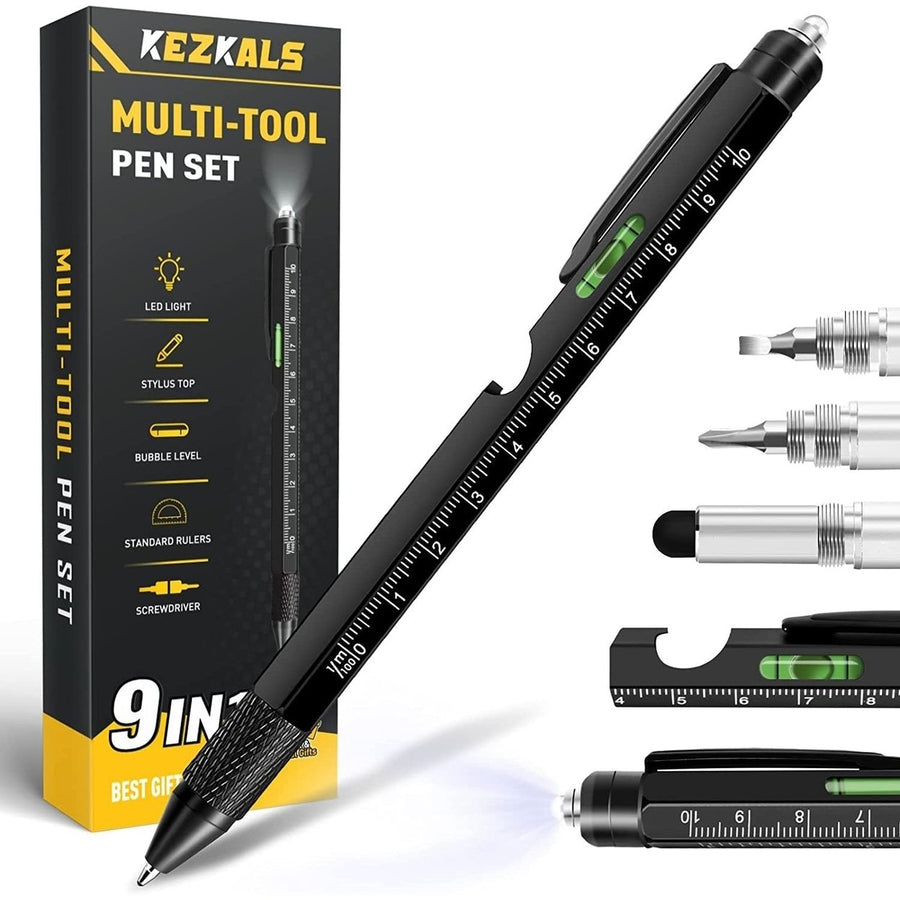 Stocking Stuffers for Men 9-in-1 Multitool Pen Image 1