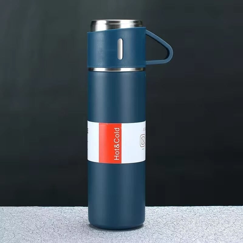 Stainless Steel Insulated Vacuum Sealed Bottle Set Image 3