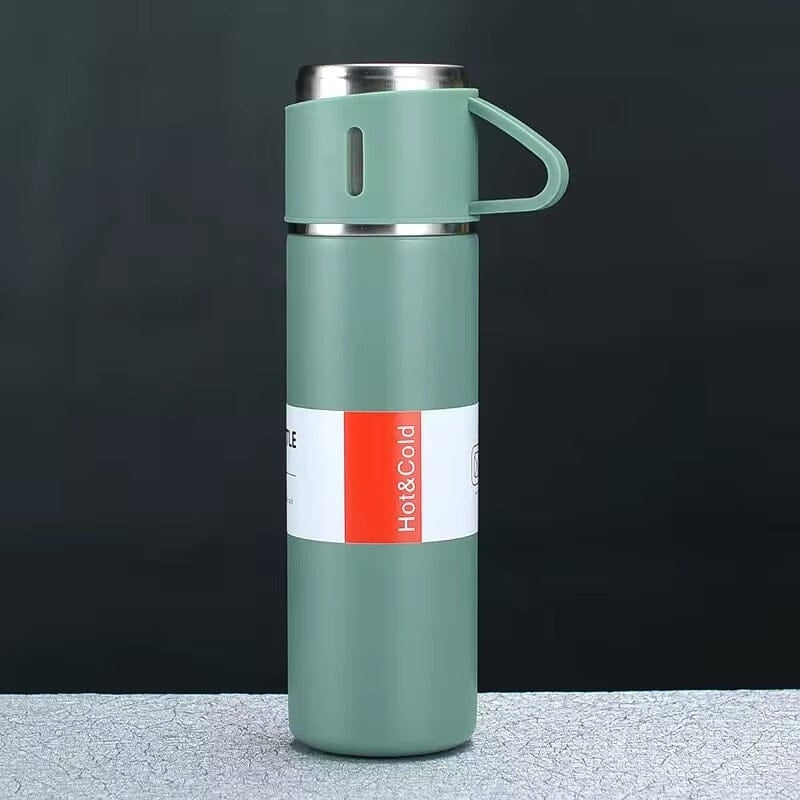 Stainless Steel Insulated Vacuum Sealed Bottle Set Image 4