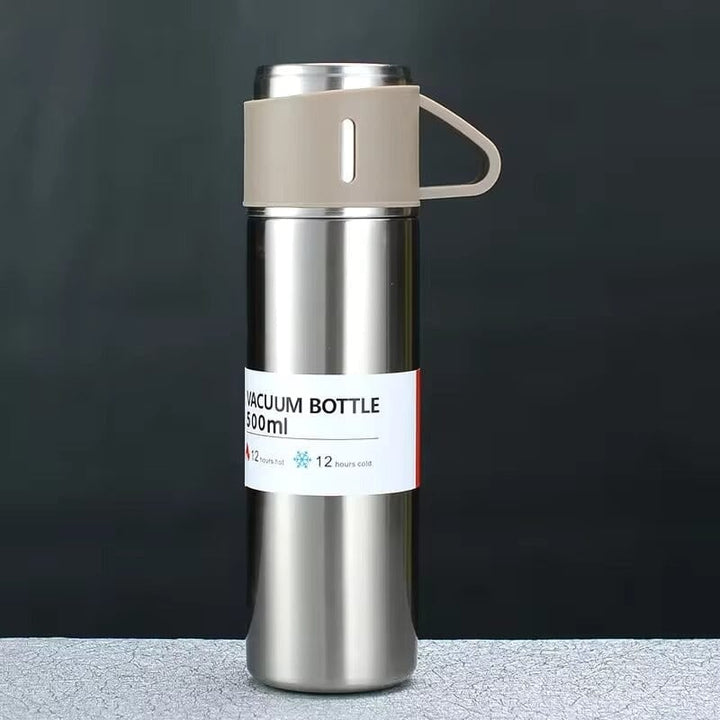 Stainless Steel Insulated Vacuum Sealed Bottle Set Image 7