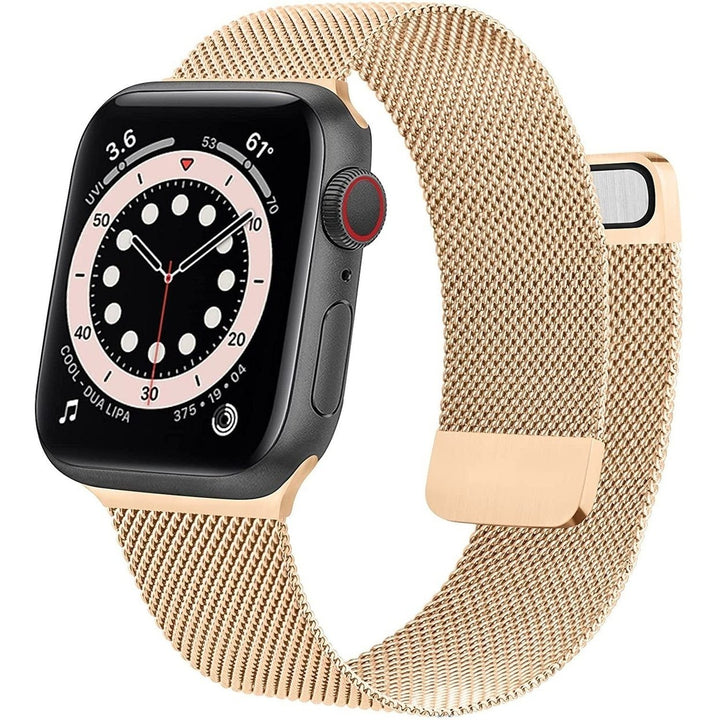 Stainless Steel Mesh Strap Replacement for Apple Watch Image 1