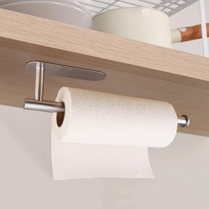 Stainless Steel Paper Towel Holder Image 1