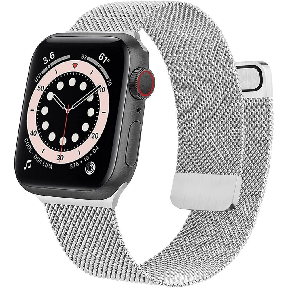 Stainless Steel Mesh Strap Replacement for Apple Watch Image 2