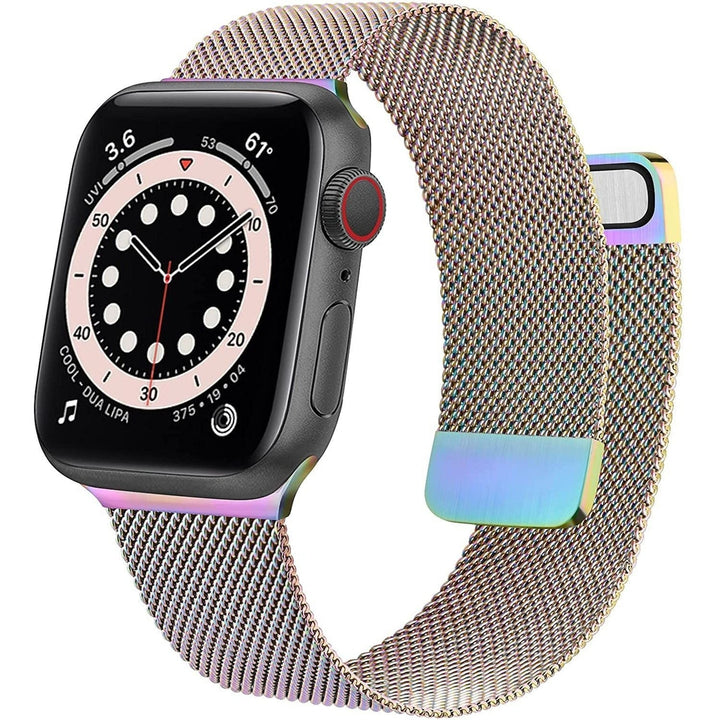 Stainless Steel Mesh Strap Replacement for Apple Watch Image 4