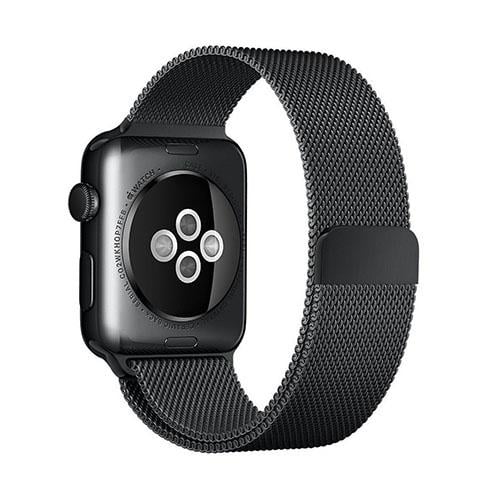 Stainless Steel Milanese Loop Band Replacement for Apple Watches Image 2