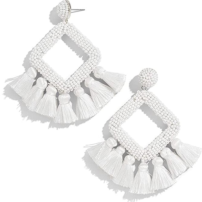 Statement Boho Drop Earrings Image 4