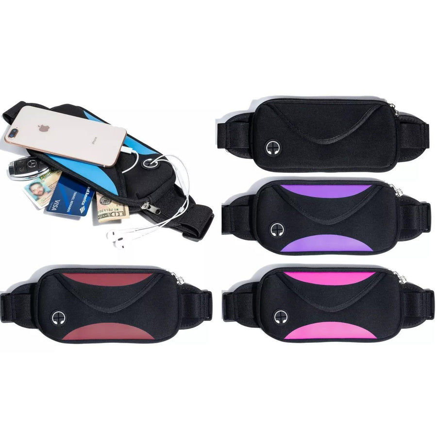 Sports Pouch Running Belt Fanny Pack Water Resistance with Adjustable Strap Image 1