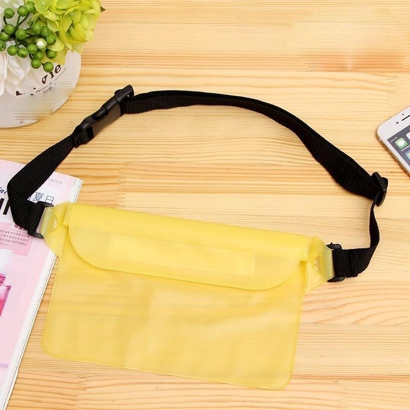 Sport Swimming Beach Waterproof Waist Bag Pouch Dry Case Fanny Pack Pocket Image 2