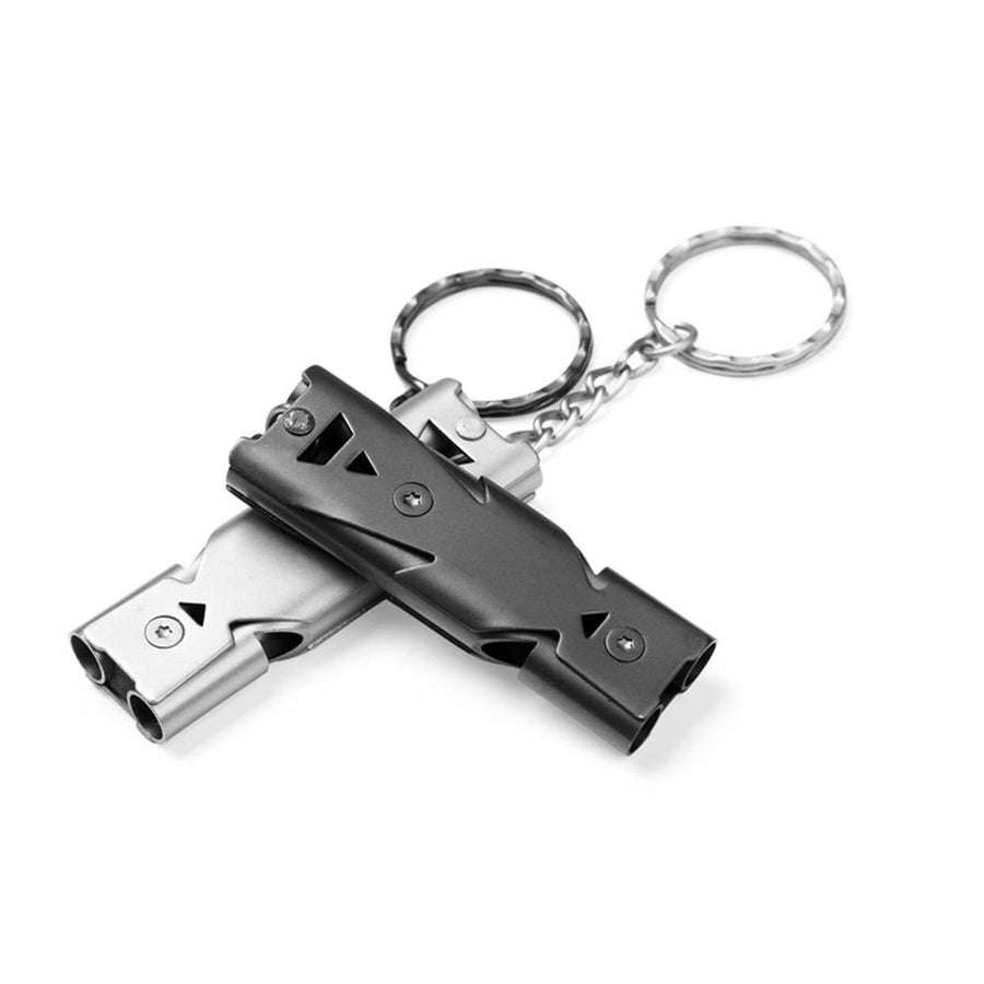 Stainless Emergency Outdoor Survival Whistle Image 1