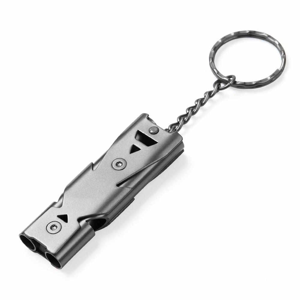 Stainless Emergency Outdoor Survival Whistle Image 2