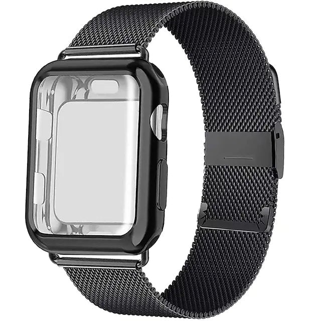 Stainless Steel Adjustable Wrist Strap with Screen Protector Image 2