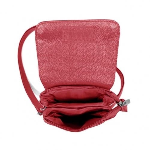 Super Soft Genuine Leather Crossbody Wallet Image 7