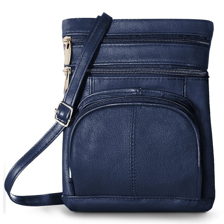 Super Soft Leather-Crossbody Bag Image 9