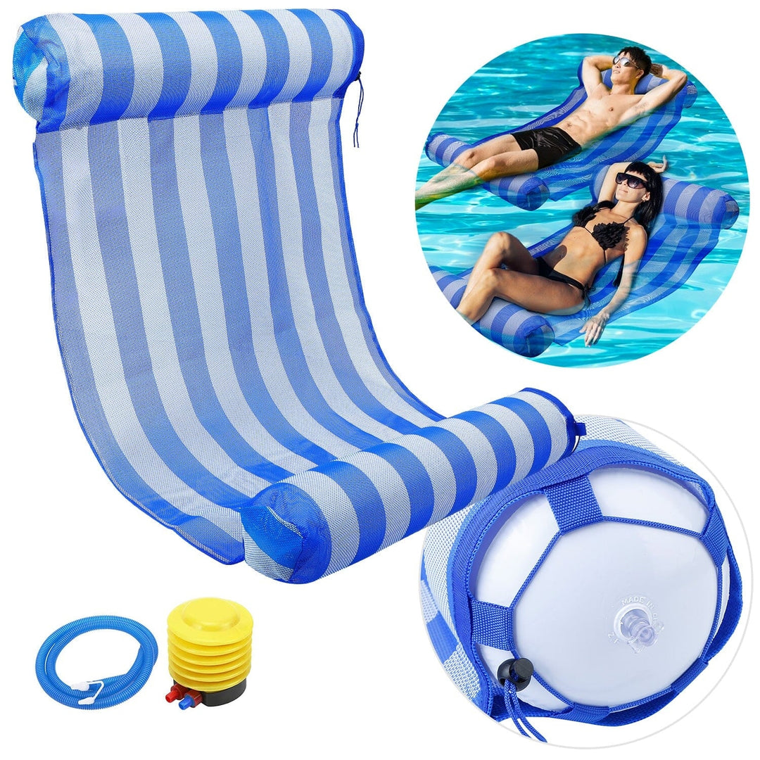 Swimming Pool Float Hammock Inflatable Image 4