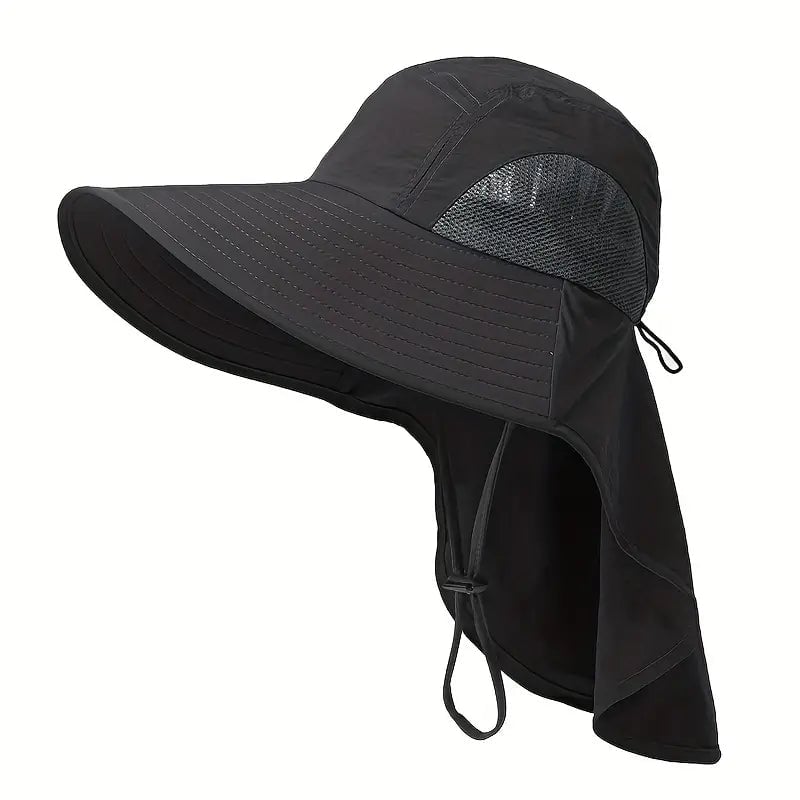 Summer Beach Neck Sunscreen Hat Image 1