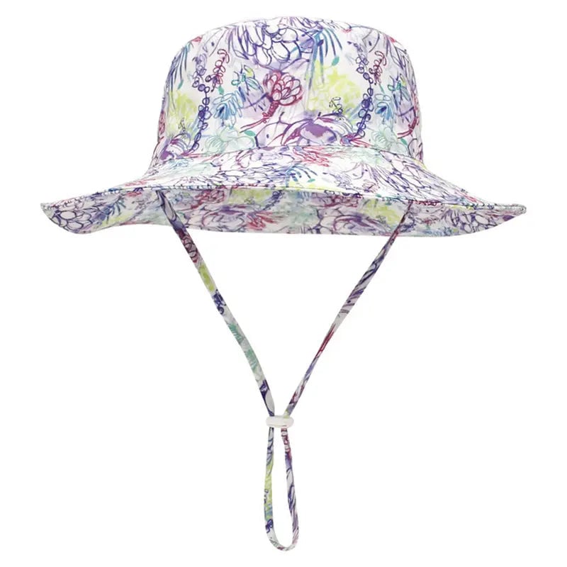 Summer Baby Anti UV Bucket Cap Image 4