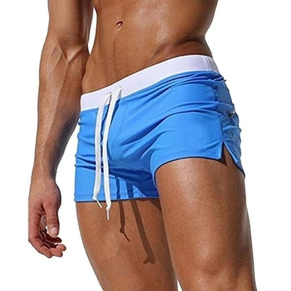 Summer Men Fashion Swimwear Swimming Trunks Image 4