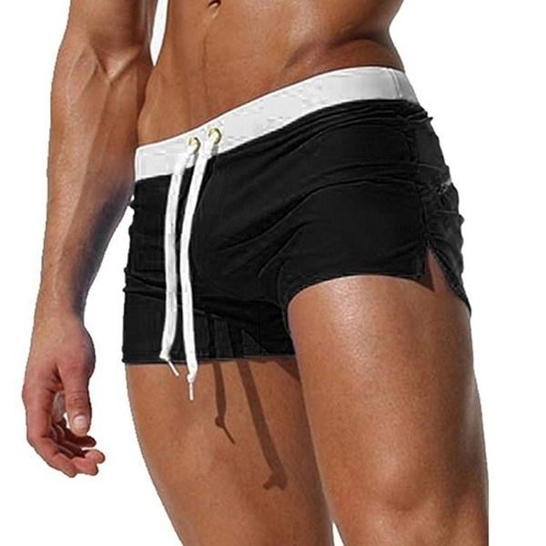 Summer Men Fashion Swimwear Swimming Trunks Image 4