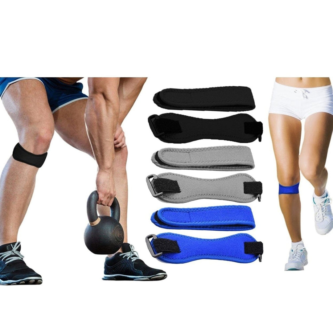 Unisex Compression Pain Relief And Recovery Patella Knee Strap Image 1