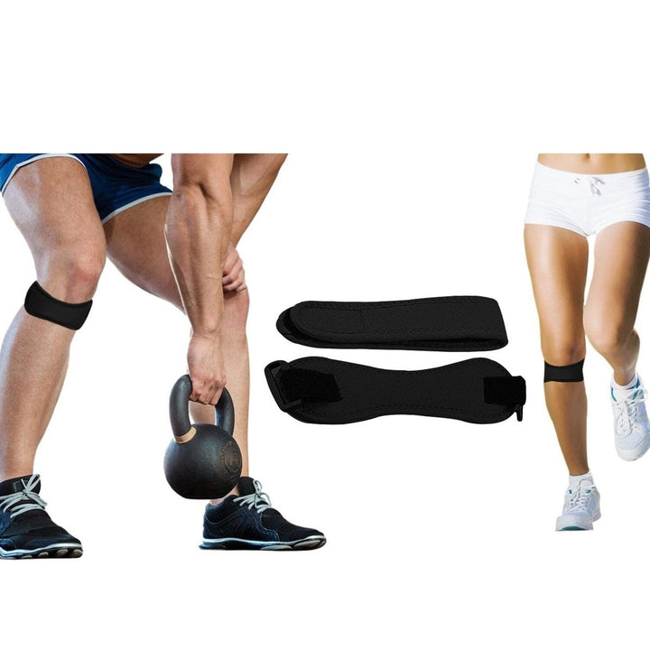 Unisex Compression Pain Relief And Recovery Patella Knee Strap Image 2