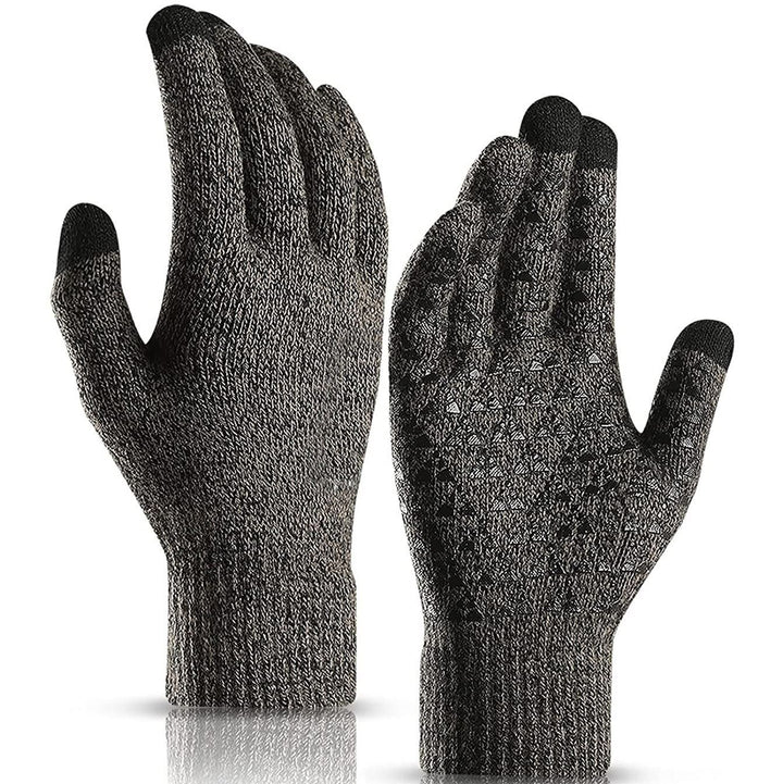 Unisex Knit 360  Whole Palm Touchscreen Antislip Gloves Image 2