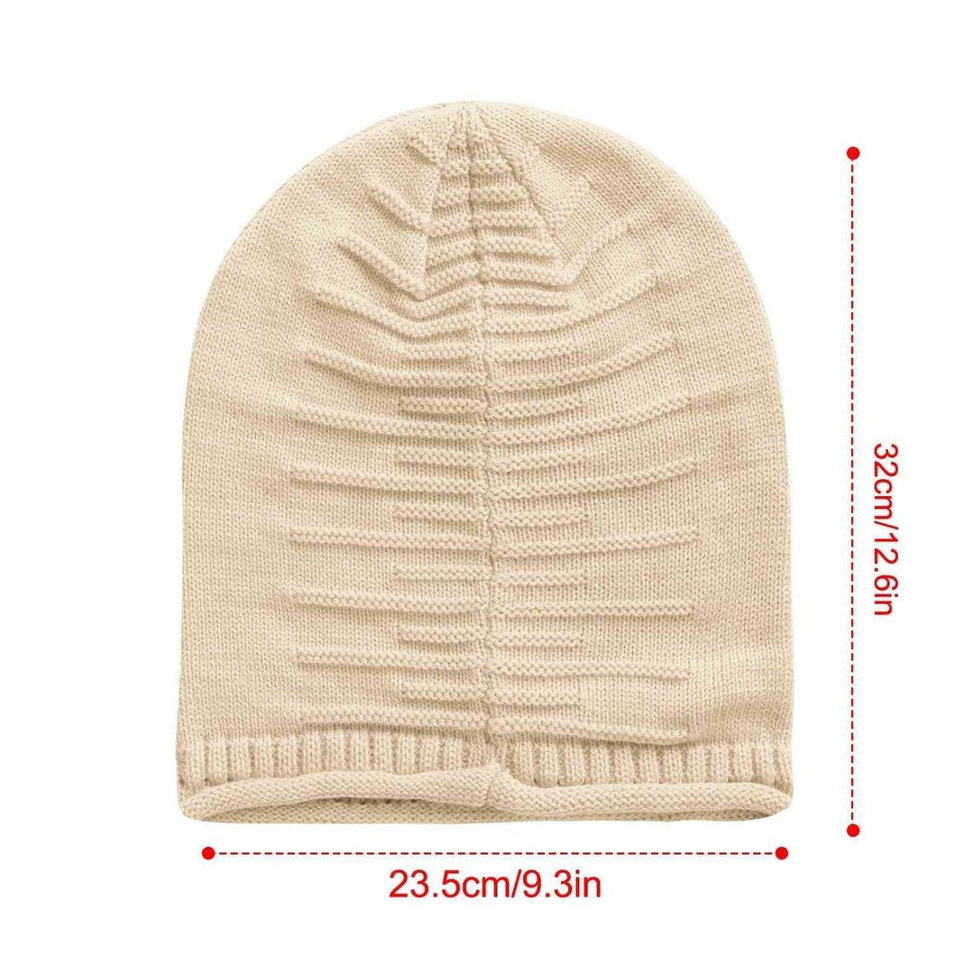 Unisex Knit Beanie Slouchy Baggy Hat Image 12