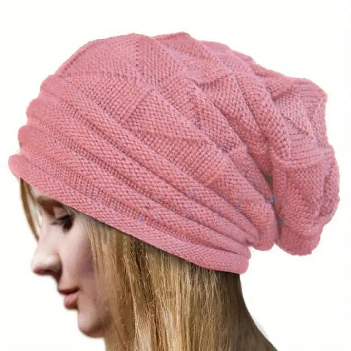 Unisex Oversized Knitted Baggy Beanie Image 11