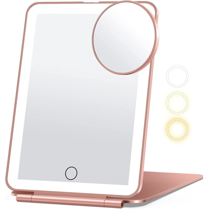 Travel Makeup Mirror with 10X Magnifying Mirror Image 2