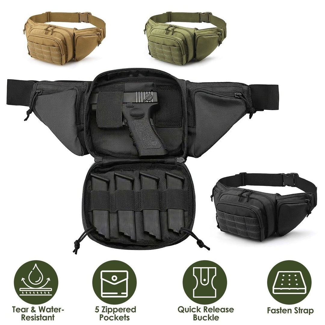 Tactical Fanny Pack Concealed Carry Bag for Men Image 10