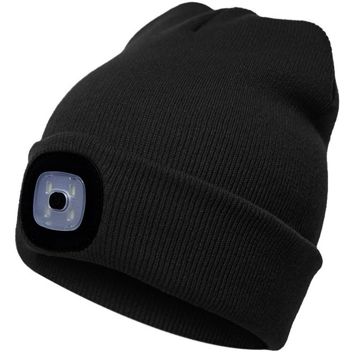 TANGCISON LED Lighted Beanie Hat Image 1