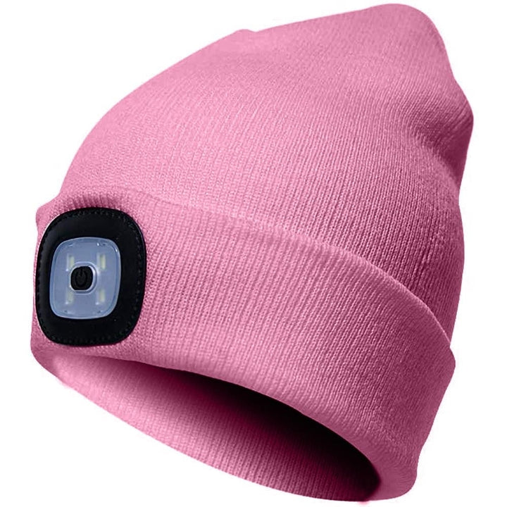 TANGCISON LED Lighted Beanie Hat Image 3