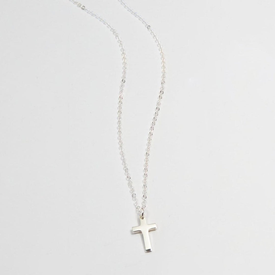 Tiny Cross Necklace Image 4