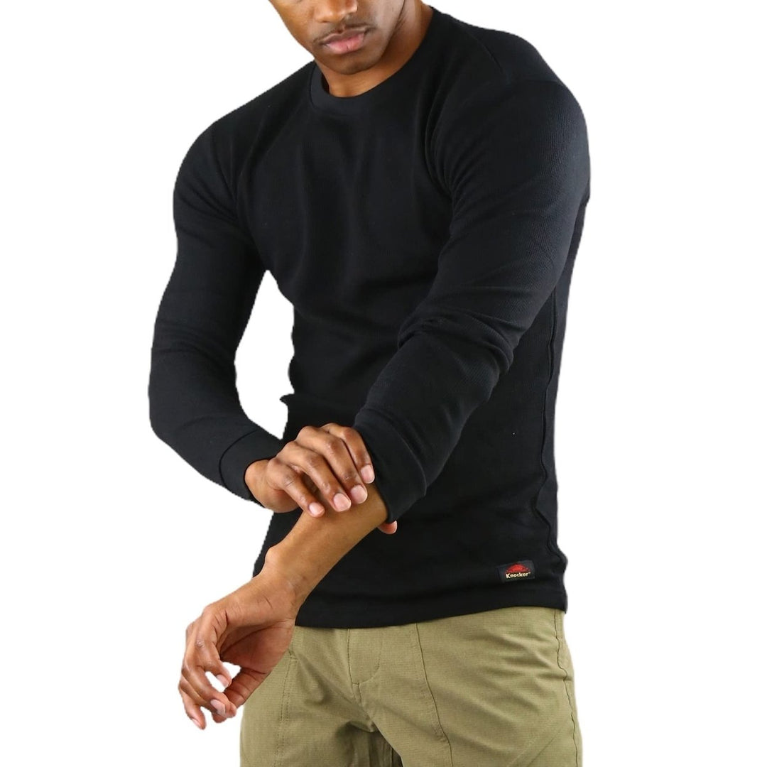 ToBeInStyle Mens Heavy Thermal Shirt Image 6