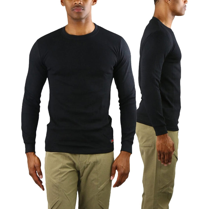 ToBeInStyle Mens Heavy Thermal Shirt Image 7