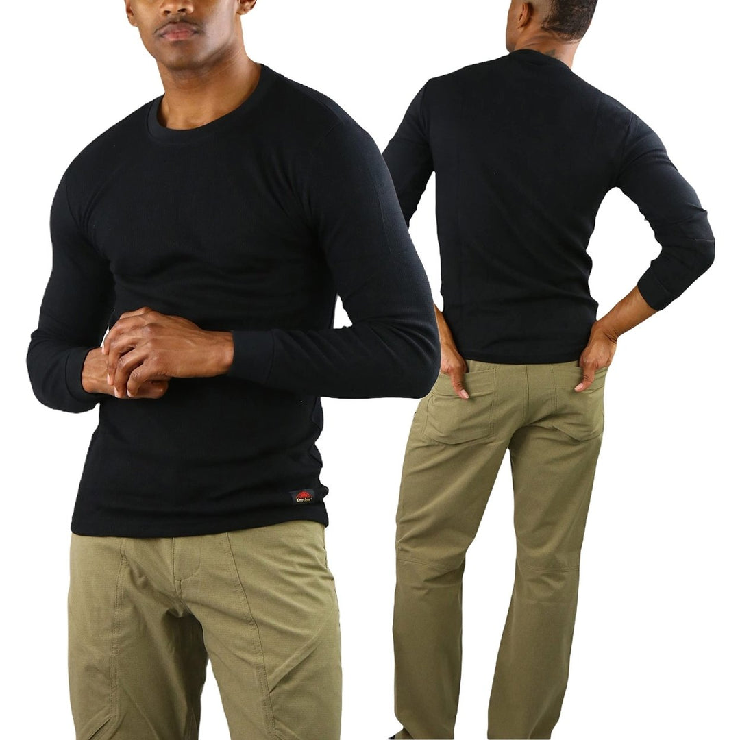 ToBeInStyle Mens Heavy Thermal Shirt Image 8