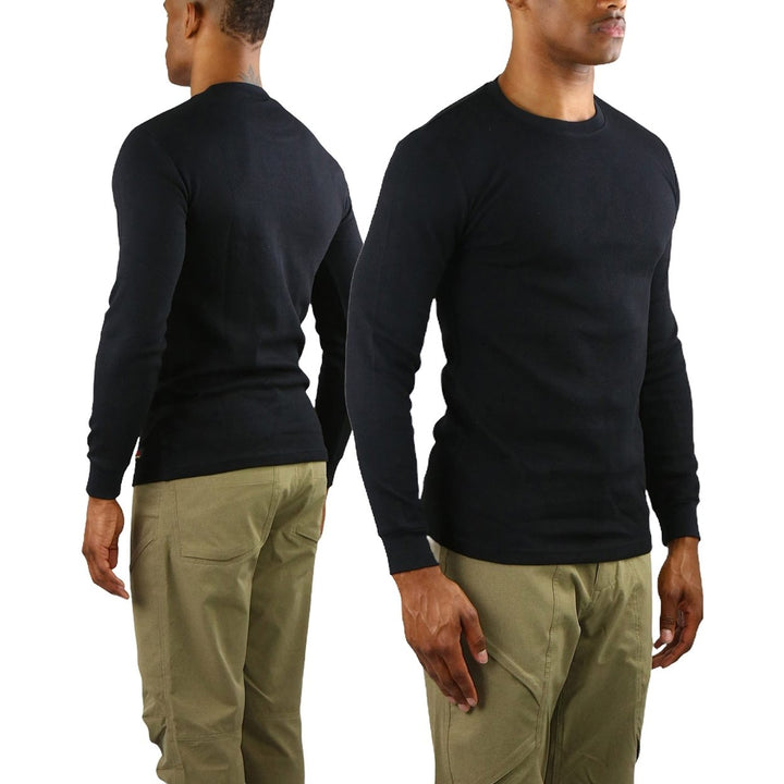 ToBeInStyle Mens Heavy Thermal Shirt Image 9