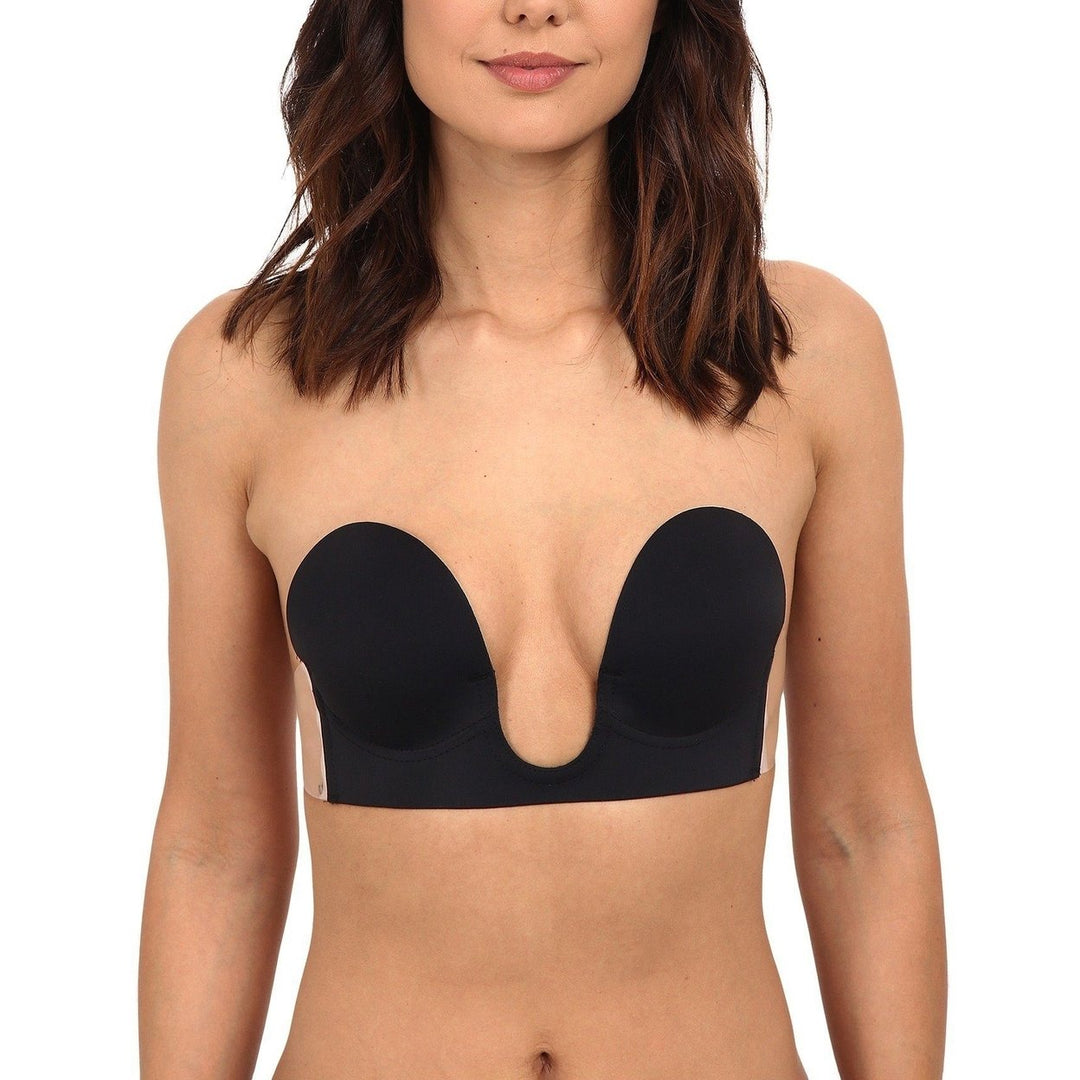 ToBeInStyle Womens Deep Plunge Convertible V Bra Image 4