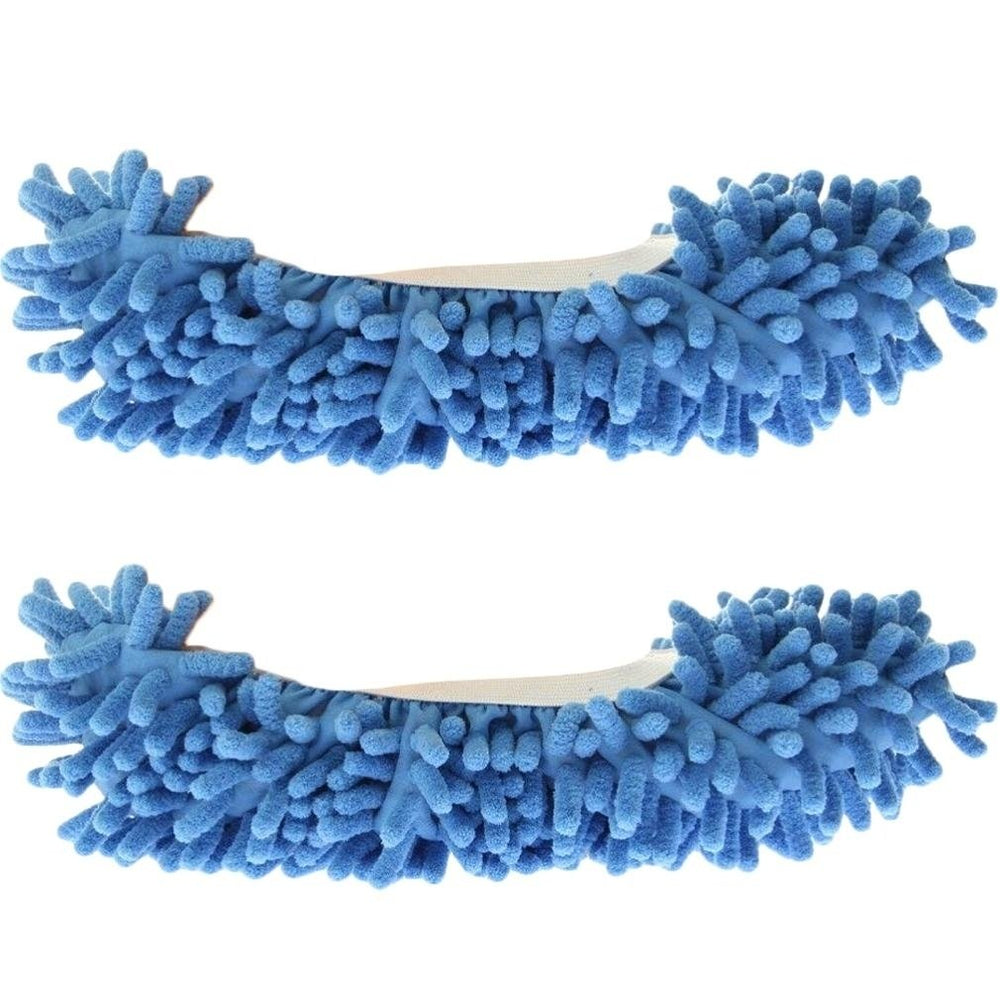 Unisex Super-Fun Machine-Washable Mop Slippers Image 2