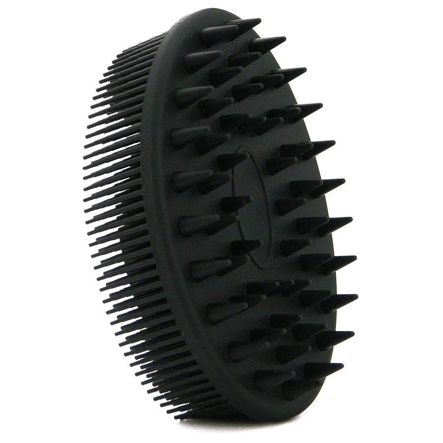 Upgrade Silicone Body Scrubber and Hair Shampoo Brush Image 1