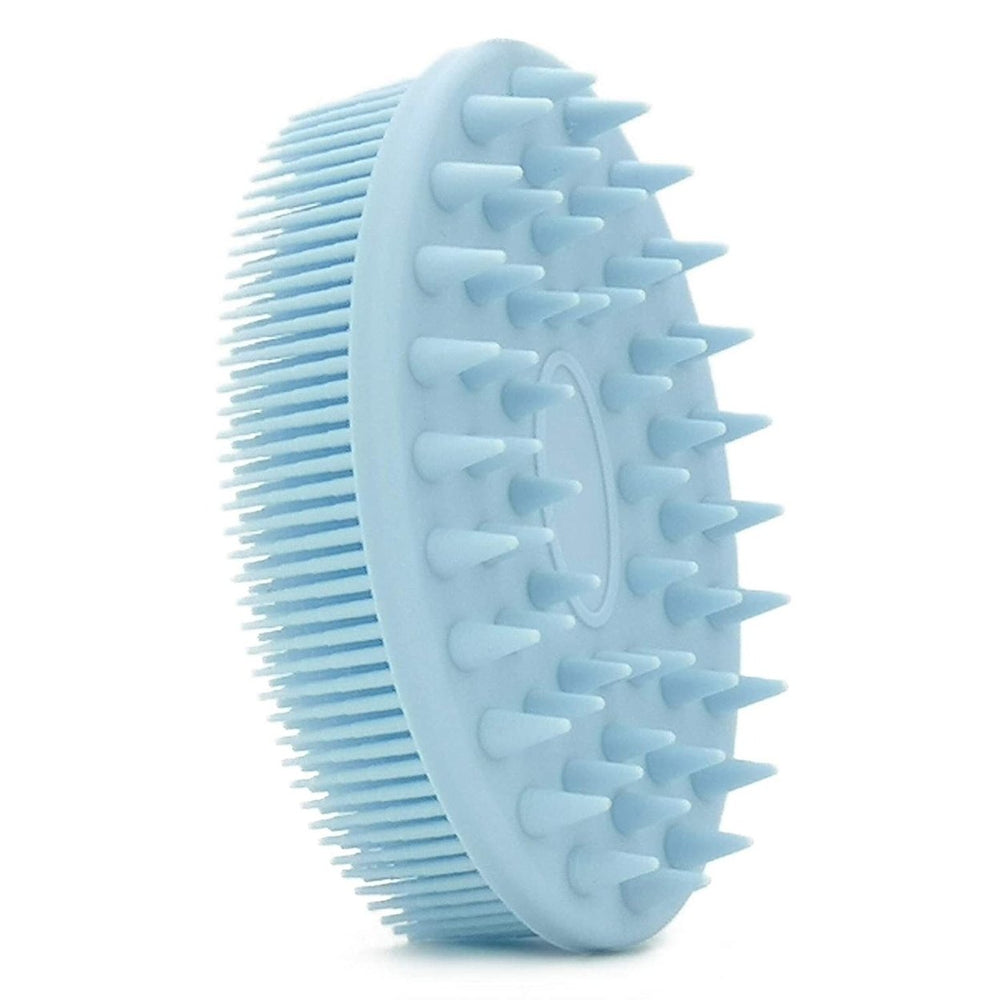 Upgrade Silicone Body Scrubber and Hair Shampoo Brush Image 2