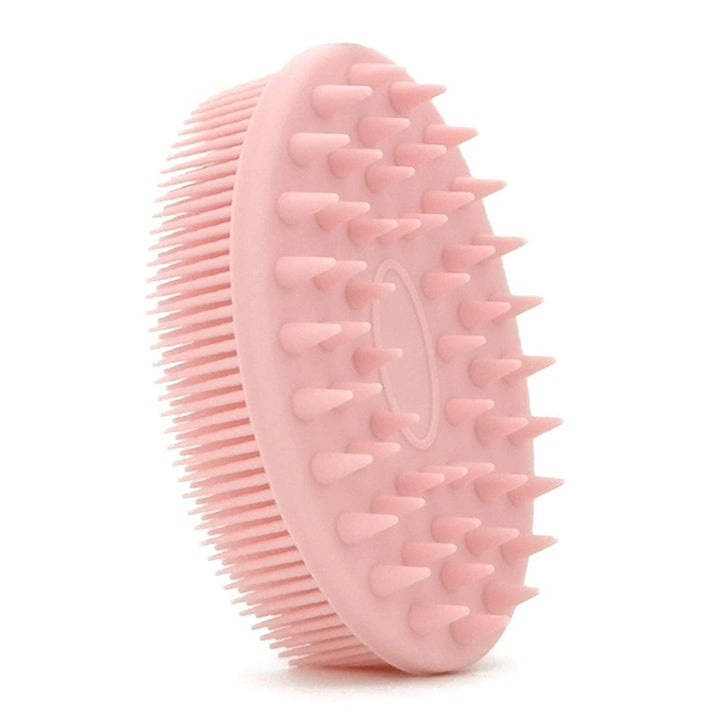 Upgrade Silicone Body Scrubber and Hair Shampoo Brush Image 3