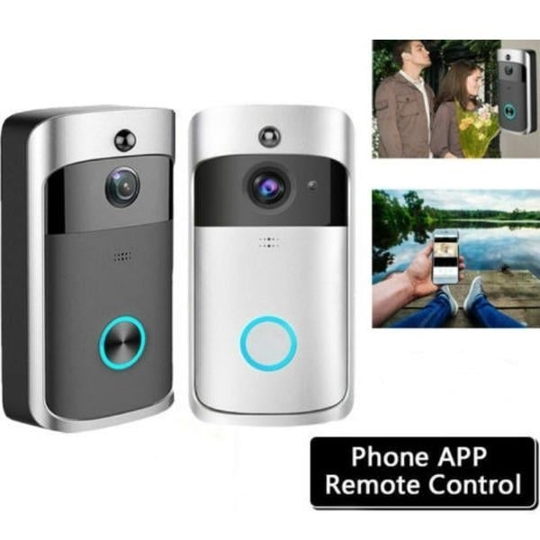 WiFi Wireless Video Doorbell Two-Way Talk Smart PIR Door Bell Security Camera HD Image 8