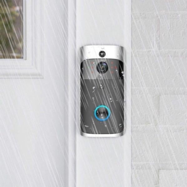 WiFi Wireless Video Doorbell Two-Way Talk Smart PIR Door Bell Security Camera HD Image 12