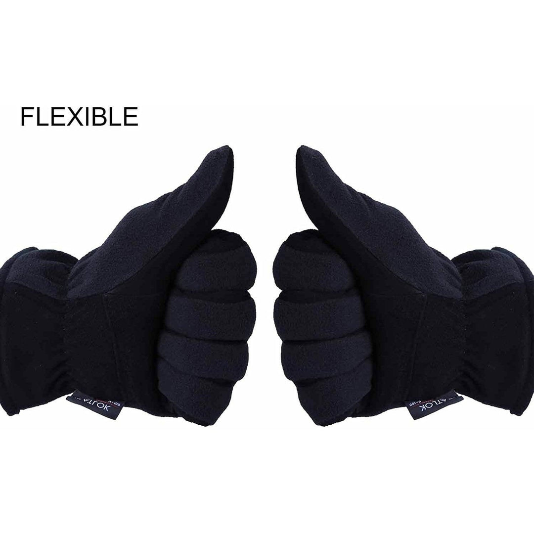 Winter Gloves Deerskin Suede Leather Palm -20 F Cold Proof Work Glove Image 7