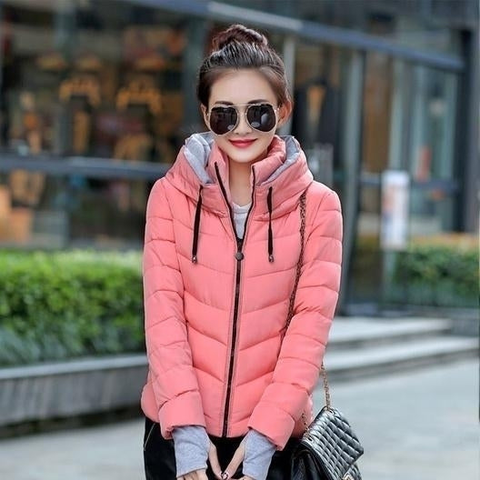 Winter Jacket Women Parka Thick Winter Outerwear Image 2