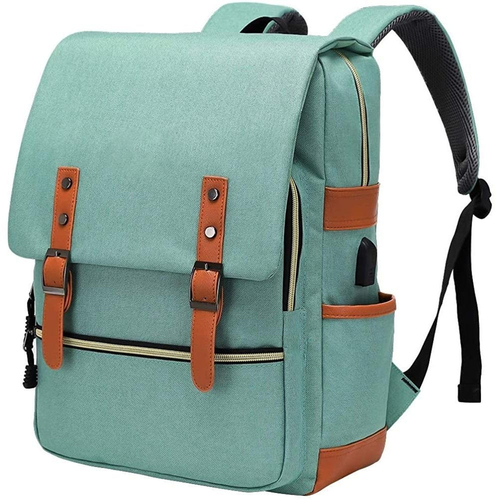 Vintage Laptop Backpack Image 2