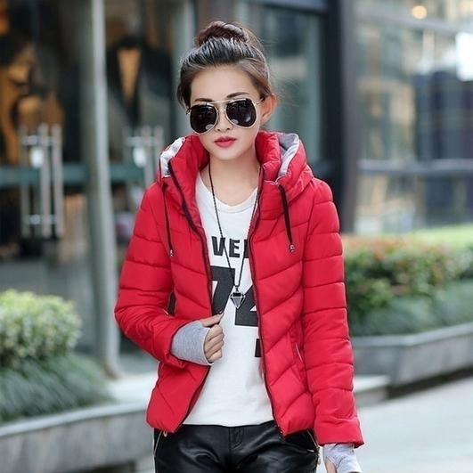 Winter Jacket Women Parka Thick Winter Outerwear Image 4