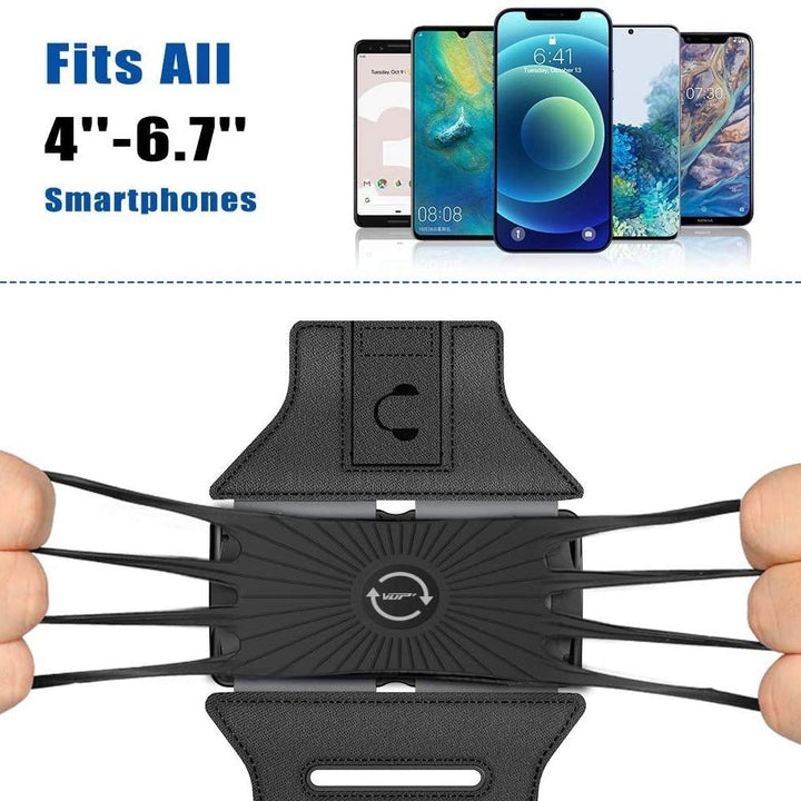 VUP Running Armband with Key Holder Phone Image 4