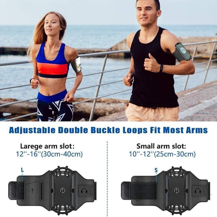 VUP Running Armband with Key Holder Phone Image 7