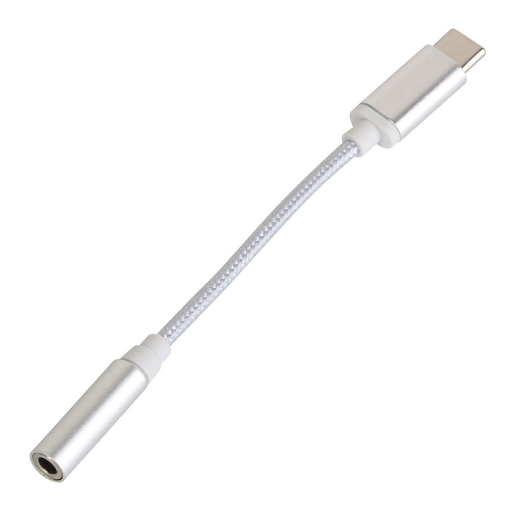 USB-C Type C Adapter Port to 3 .5mm Aux Audio Jack Image 4